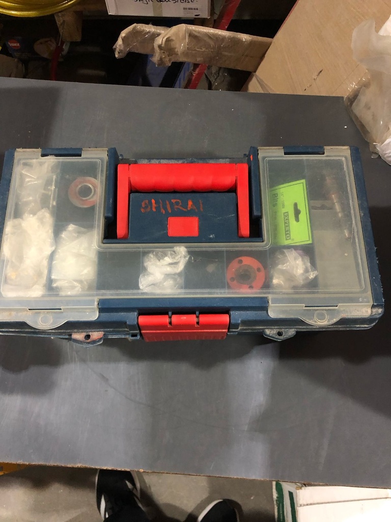 Caja de herramientas surtidas 