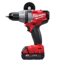 Taladro 18v 13 mm ator fuel li 2603-259a 2 bat 4 amp milwaukee