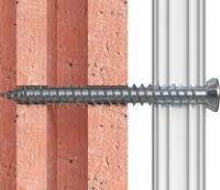 Tornillo para aberturas ffs 7.5 x 102 mm fischer (532931)