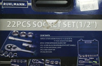 Juego bocallaves 1/2" 22 piezas mm acc mal ruhlmann (001304)