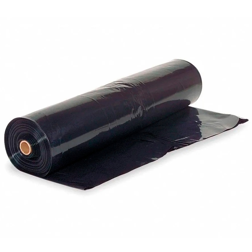 Polietileno rollo negro 4 x 50 m (180 mic) Dogo