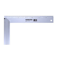 Escuadra aluminio 350 mm hamilton (ea35)