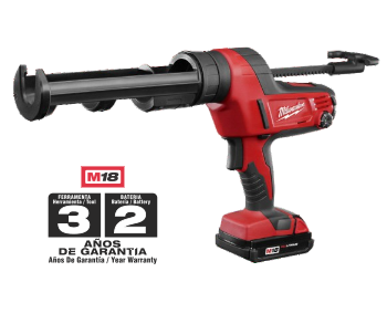 Pistola 18v para cartuchos 2641-159 milwaukee