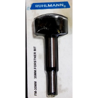 Mecha forstner bit 35 mm ruhlmann (ru51203)