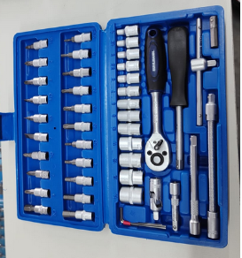 Juego bocallaves 1/4" 46 piezas mm acc mal ruhlmann (ru25052)