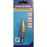 Mecha escalonada titanio 4-20 mm ruhlmann (ru51501)