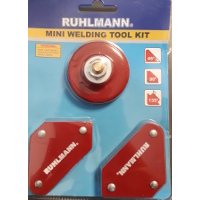 Juego de masa y escuadras imantadas 3 piezas ruhlmann (ru21033)