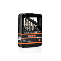 Juego de mechas hss acero rapido 19 piezas hamilton (hss19pz)