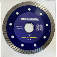 Disco diamantado 4.1/2 turbo porcelanato ruhlmann (ru15301)