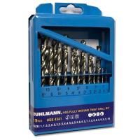 Juego de mechas hss acero rapido 19 piezas ruhlmann (ru51300)