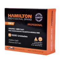 Grampas para neumatica 5000 unidades 14 mm hamilton (ene14)