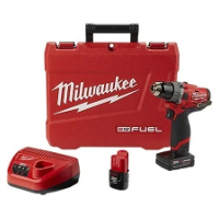 Taladro 12v 13 mm ator perc fuel li 2 bat 2504-259a milwaukee