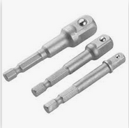 Adaptador p/tubos boc. Magnetico hexag. 1/4 3/8 1/2 juego 3 u. Tolsen (77864