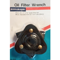 Sacafiltros 3 garras 63 - 102 mm encastre 3/8 y 1/2 ruhlmann (ru39000