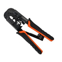 Pinza crimpeadora p teminales rj9 rj11 rj45 hamilton (pcr3)