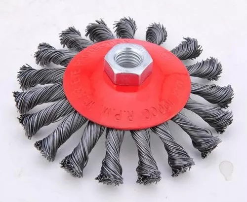 Cepillo plato amol angular trenz 100 mm 4.1/2 ruhlmann (ru3007)