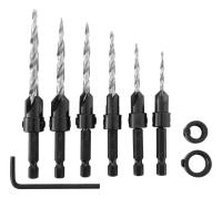 Juego de mechas biseladoras 4 a 14 mm ruhlmann (ru51006)