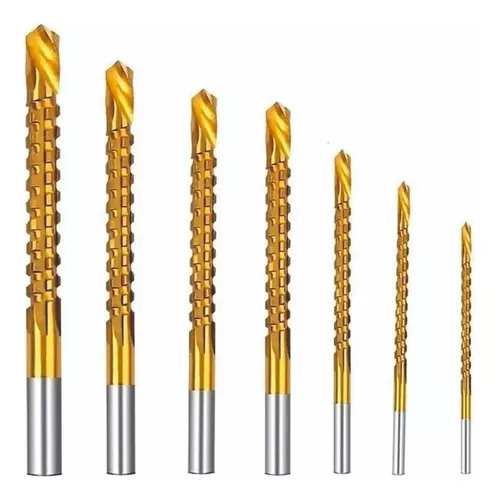 Juego de mecha fresa hss 7 pcs ruhlmann (ru58010)