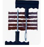 Kit de reparacion de neumatico parche plastico 7 pcs ruhlmann (43705)