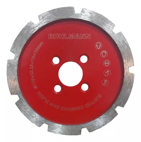 Moleta diamantada plana 4 1/2 ruhlmann (RU15362)