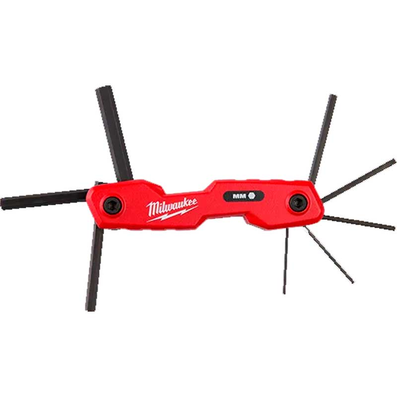 Llave Alenn tipo navaja 8 llaves métricas Milwaukee (48-22-2182)