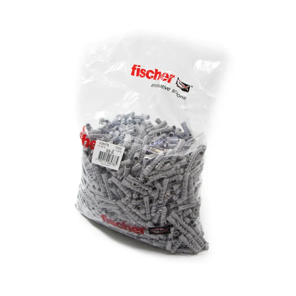 Tacos fischer nylon 8 bolsa x 1000 u oferta
