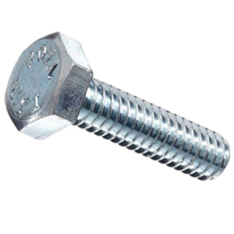 Bulon pulido c/hexagonal zinc 5/16 x 2