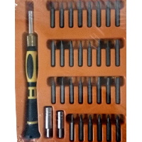 Juego de puntas para electronica 34 piezas ruhlmann (ru6707)