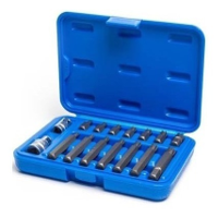 Juego de puntas ribe 16 piezas enc 1/2 3/8 ruhlmann (ru24002)