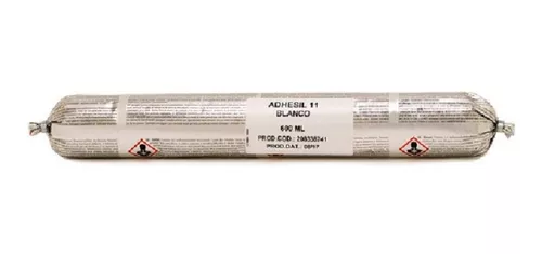 Salchicha poliuretano adhesil 11 pro x 600 cm3 gris
