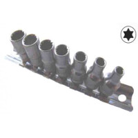 Juego bocallaves 1/4" multiple 7 piezas bremen (5580)