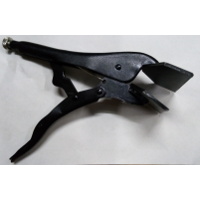 Pinza perro 10" punta chata ruhlmann (ru35504)