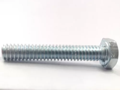 Bulon pulido c/hexagonal zinc 1/4 x 2 todo rosca