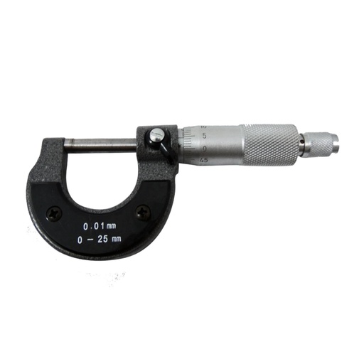[1CMnic025R] Micrometro de exterior 0-25 mm ruhlmann (ru47300)