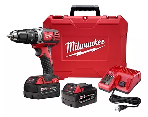 [1MWTALBAT18MW26072] Taladro 18v 13 mm ator perc li 2 bat carg 2607-259a milwaukee