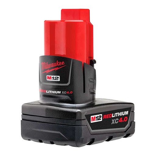 [1MWBAT12v2440] Bateria litio 12v 4.0 a milwaukee (4811-2440)