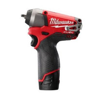 [1MWLIBAT12MW24522] Llave de impacto 12v enc 1/4 fuel 2 bat 2452-259a milwaukee