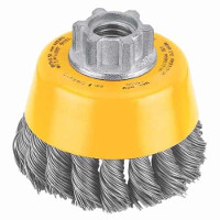 [2CECCT3DW] Cepillo copa amol angular trenzado 76 mm dewalt (dw4910m)