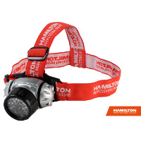 [1HALINTVINCHM] Linterna led tipo vincha 19 led 30 lum hamilton (ll40)