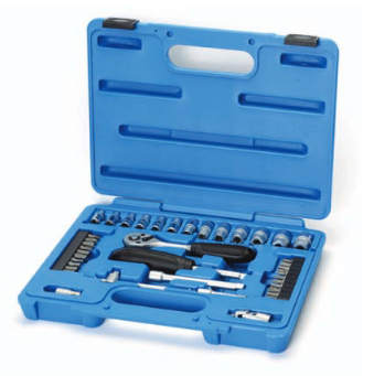 [1BRJUEB14BR40] Juego bocallaves 1/4" 40 piezas mm acc mal bremen (4036)