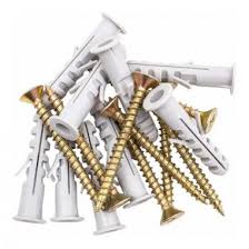 [TCSA8CT] Bolsa kit 100 tacos fischer sa8 + tornillo (60813838) oferta !!!