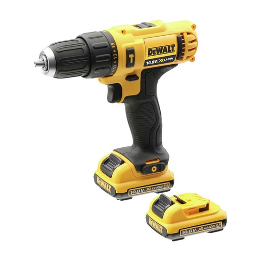 [1DWTALBAT12DWDCD71] Taladro percutor 12 v 10 mm 2 bat dcd716 dewalt