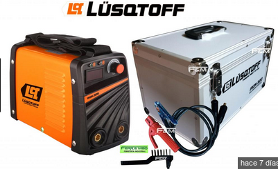 [1MESOLIN13C] Soldadora inverter 220 a mma lusqtoff (iron-300) oferta 10%