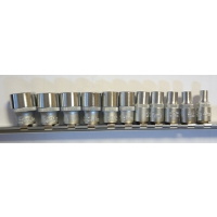 [1RLJUEB14RL11] Juego bocallaves 1/4" 11 piezas ruhlmann (12004)