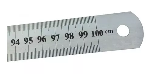 [1REREG100RL] Regla acero inoxidable 100 cm ruhlmann (010083)