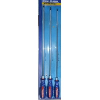 [1RLJGODESTRL3L] Juego 3 destornilladores largos 450 mm ruhlmann (00138)