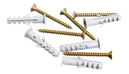 [TCSS05CT] Bolsa kit 100 tacos fischer s5 + tornillos (608155) oferta !