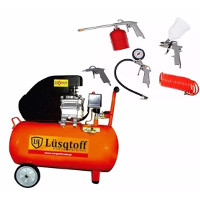[1MECOMP50LKL] Compresor 50 l 2.5 hp con kit lc-2550bk lusqtoff