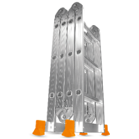 [1ESPL16L] Escalera aluminio plegable 4x4 le400 lusqtoff