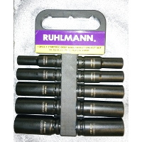 [1RLJGOB12IMP10P] Juego bocallaves 1/2" 10 piezas mm largas impacto ruhlmann (1097)